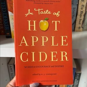 A Taste of Hot Apple Cider Book odds to encourage and inspire